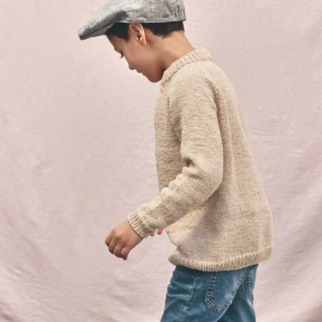 Sandnes Heft 2206 - Skipper Genser Strickset