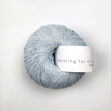 Knitting for Olive Pure Silk Ice Blue