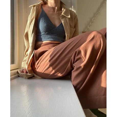 Nakedknit The Wrap Bra / Top Strickkit