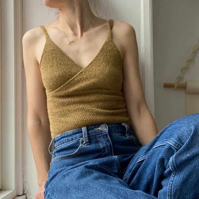 Nakedknit The Wrap Bra / Top Strickkit