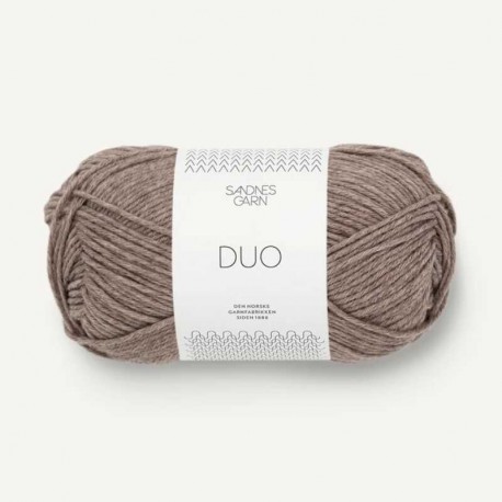 Sandnes Duo Mork beige 2652