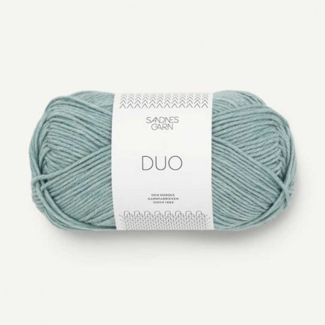 Sandnes Duo Stovet Aqua 6841