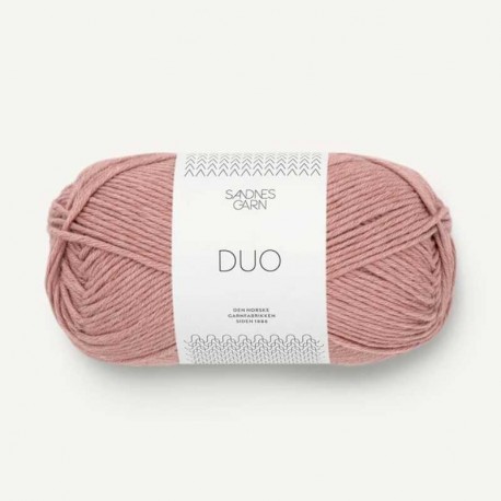 Sandnes Duo Pudderrosa 4032