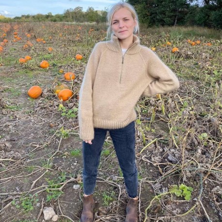 PetiteKnit Zipper Sweater