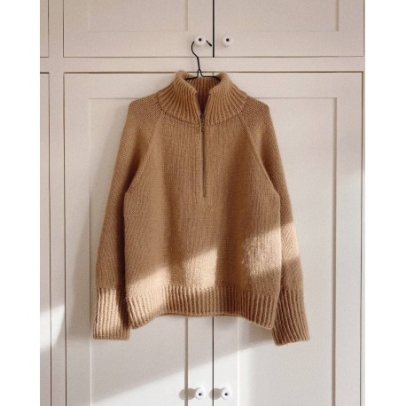PetiteKnit Zipper Sweater