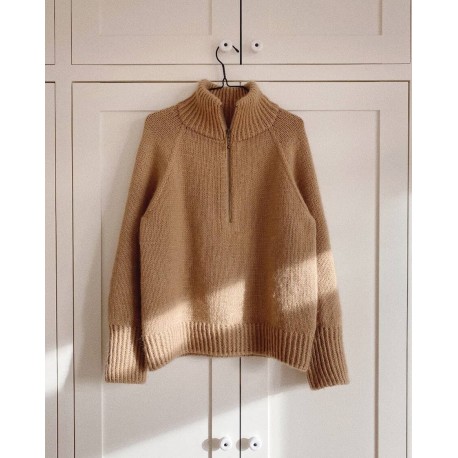 PetiteKnit Zipper Sweater
