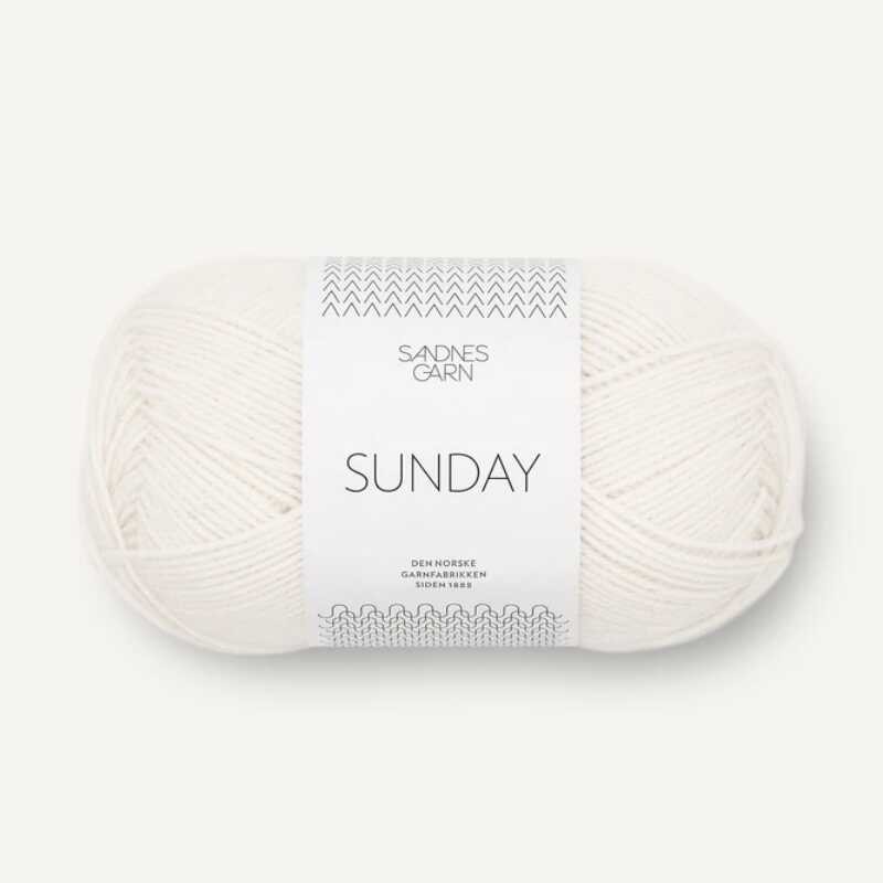 Sandnes Sunday Hvit 1001
