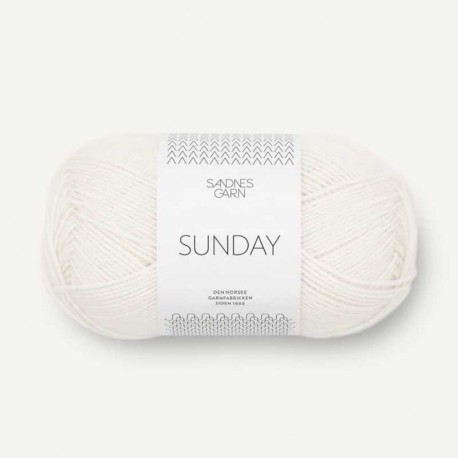 Sandnes Sunday Hvit 1001
