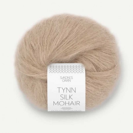 Sandnes Tynn Silk Mohair Lys Beige 3021