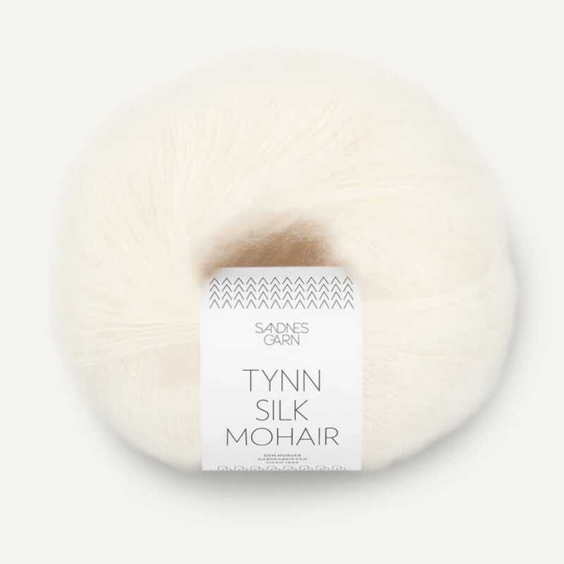 Sandnes Tynn Silk Mohair Natur 1012