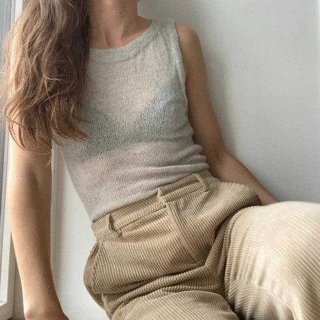 Nakedknit The Casual Top Strickset