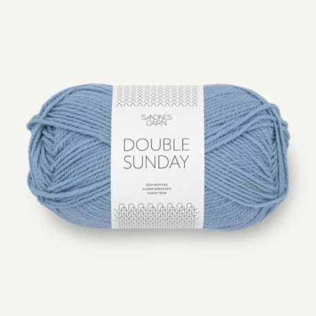 Sandnes Double Sunday Bla Hortensia 6032