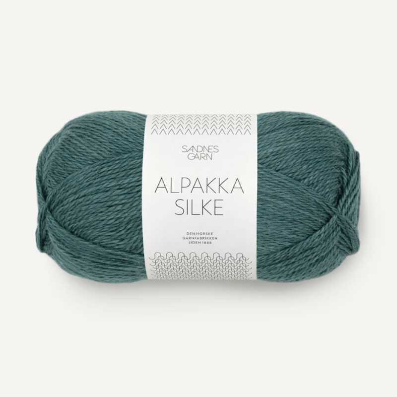 Sandnes Alpakka Silke Petroleum 7572