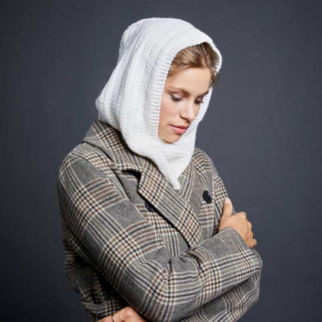 Lamana Basics Nr. 01 Kapuzenmütze Falun 03 Strickset