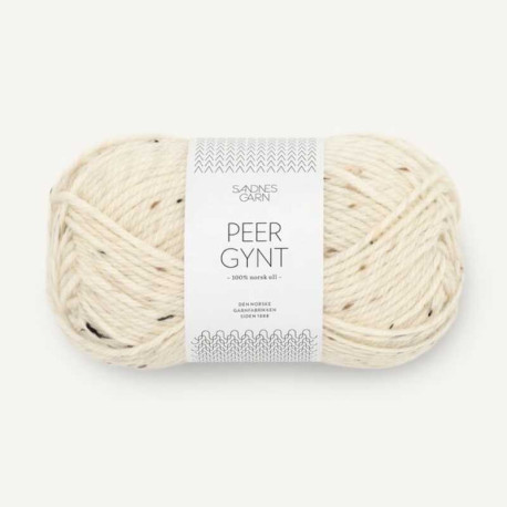 Sandnes Peer Gynt Natur Tweed 2523