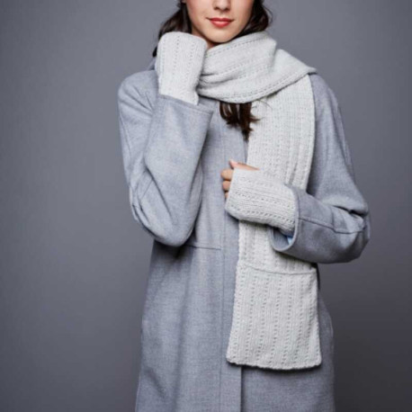 Lamana Basics Nr. 01 Schal Neris 06 Strickset