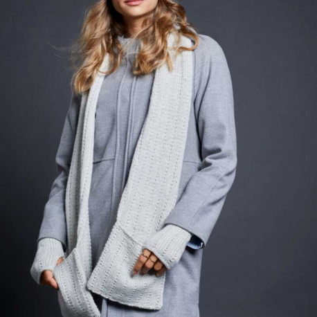 Lamana Basics Nr. 01 Schal Neris 06 Strickset