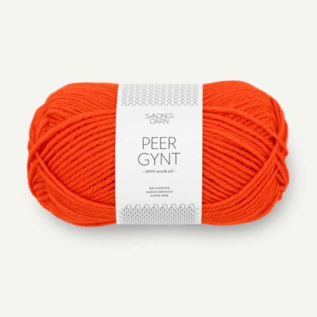 Sandnes Peer Gynt Spicy Orange 3819
