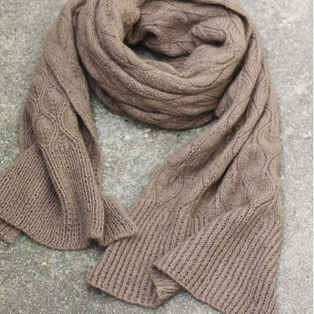 Olive Scarf Knitting for Olive Strickset