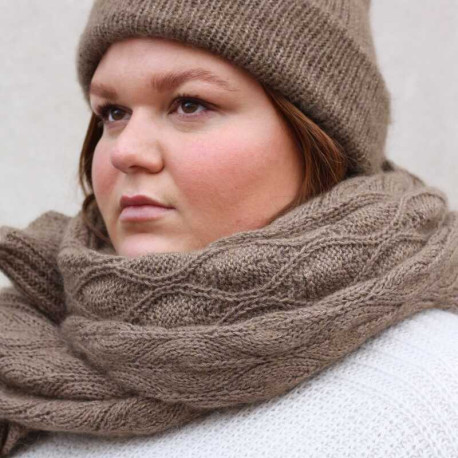 Olive Scarf Knitting for Olive Strickset