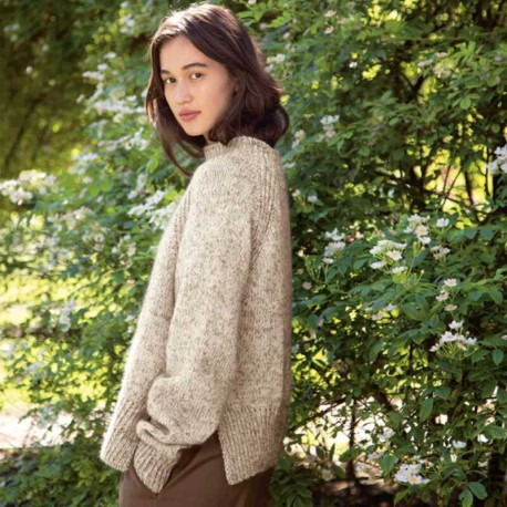 Sandnes DIY 2109 Kelly Genser Med Splitt Strickset