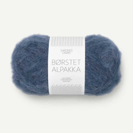 Sandnes Borstet Alpakka Blabaer 6064