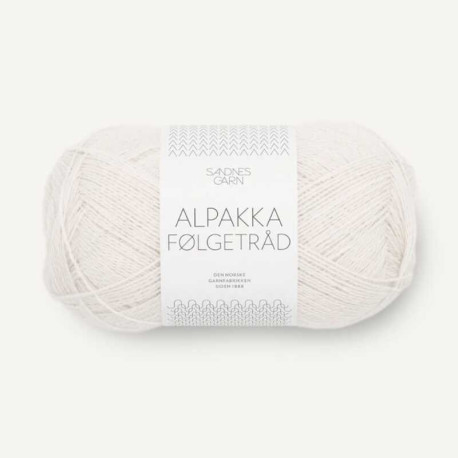 Sandnes Alpakka Folgetrad Kitt 1015