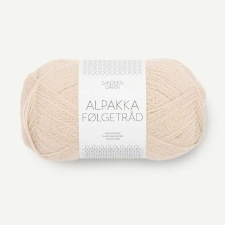 Sandnes Alpakka Folgetrad Marsipan 2321