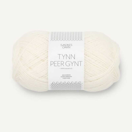 Sandnes Tynn Peer Gynt Hvit 1002