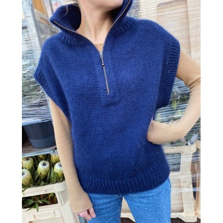 PetiteKnit Zipper Pullunder