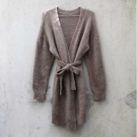 Knitting for Olive Charles Grey Cardigan Strickset
