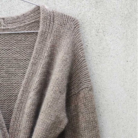 Knitting for Olive Charles Grey Cardigan Strickset