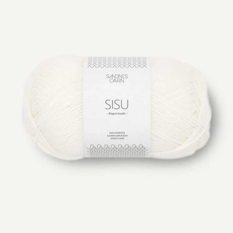 Sandnes Sisu Optisk Hvit 1001