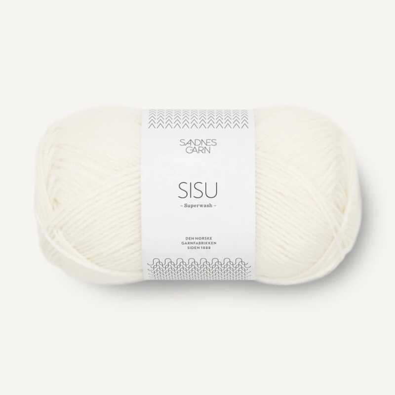 Sandnes Sisu Hvit 1002