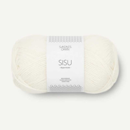 Sandnes Sisu Hvit 1002