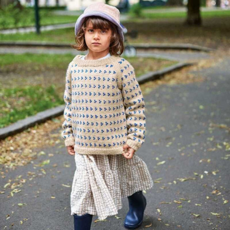 Sandnes Tema 73-3 Nordsee Kinderpullover Strickset