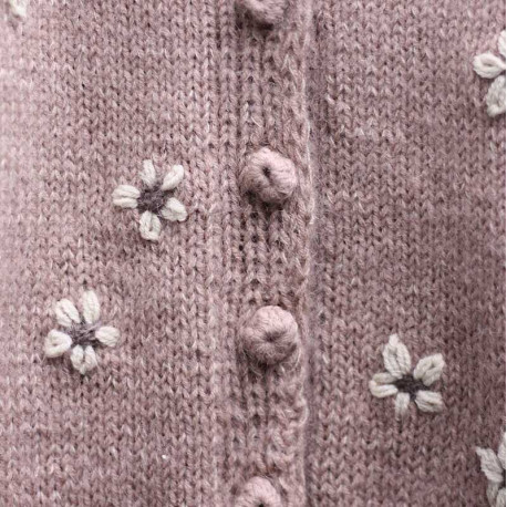 Knitting for Olive Daisy Cardigan Child Strickset