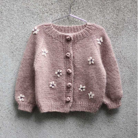 Knitting for Olive Daisy Cardigan Child Strickset