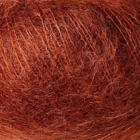 Knitting for Olive Soft Silk Mohair Dusty Robin Detail