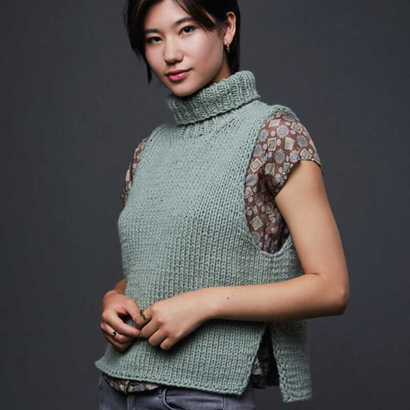 Lamana Magazin Nr. 12 Pullunder Ingrid 13 Strickset