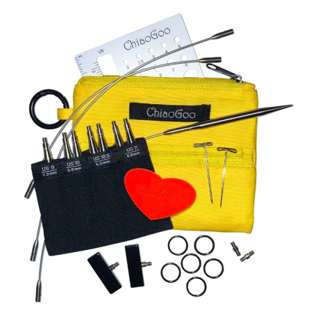 Chiaogoo Twist Yellow Shorties Set