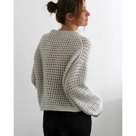 Paula_m Mesh Sweater Strickset