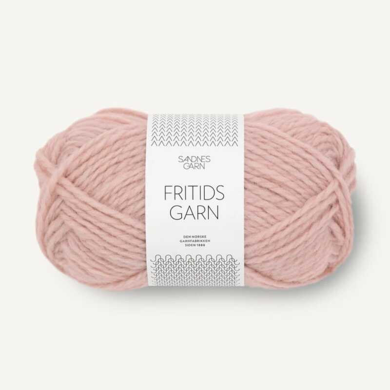 Sandnes Fritidsgarn Pudderrosa 3511