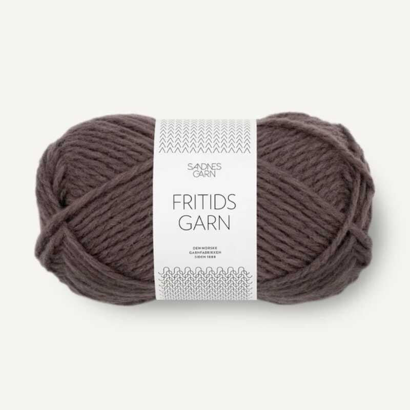 Sandnes Fritidsgarn Mork Sjokolade 3880