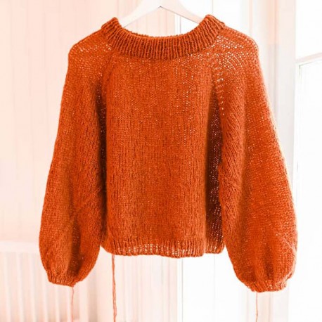 Rust Knitwear Cloud Nine Sweater