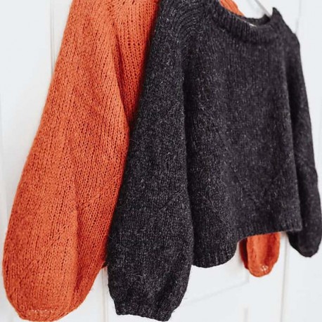 Rust Knitwear Cloud Nine Sweater