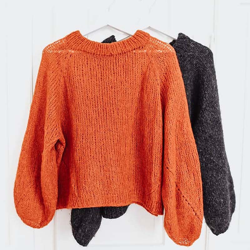 Rust Knitwear Cloud Nine Sweater