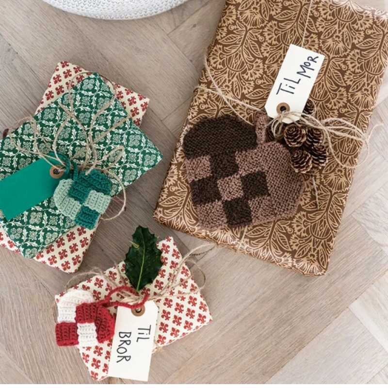 Sandnes Tema 69-7  Herz Häkelset