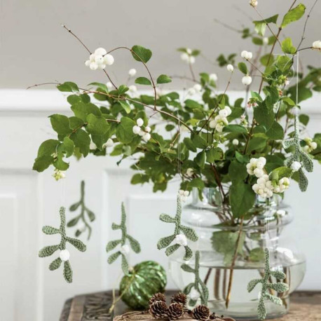 Sandnes Tema 69-12 Mistelzweig Häkelset