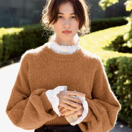 Sandnes 2109-10 Hazel Pullover Strickset